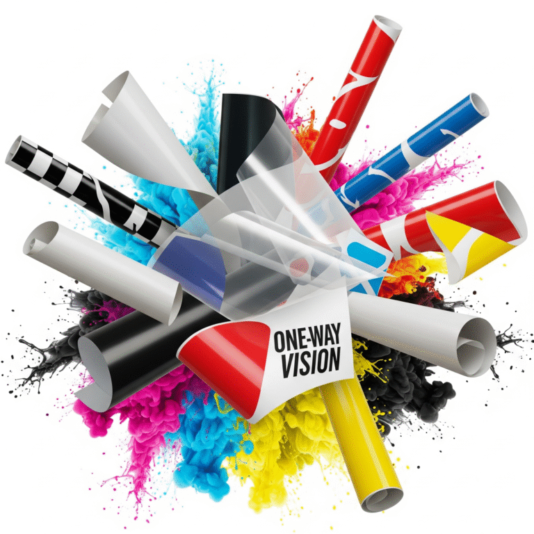 Flex, Banner, Vinyl, One-Way Vision & Sticker Printing-splash